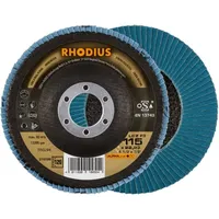 RHODIUS ALPHAline LGZ F3 Fächerschleifscheibe 115 x 22,23 mm