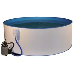 myPOOL Poolset Trend Rundform mit Sandfilteranlage-Ø 3,50 x 1,20 m - Gr. 1