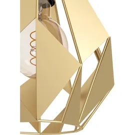 EGLO Carlton 3-flg. 60 W 30 cm rund gold