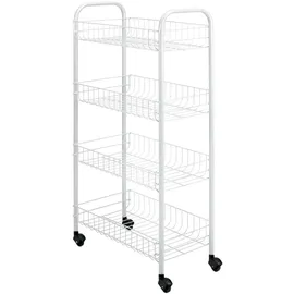 Metaltex 340634014 Allzweckwagen 4-Etagen 41 x 23 x 84 cm Pisa