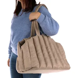 Karlie Flamingo Gladys Beige – 58x32x34cm – Polyester – Boden herausnehmbar – Sicherheitsleine – Tragegriffe – breite Bodenfläche – extra Liegekomfort