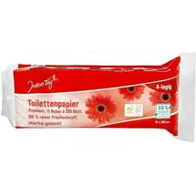 Jeden Tag Toilettenpapier Classic Hybrid 3-lagig 10 x 180 Blatt