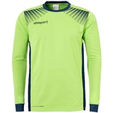 Uhlsport Goal Torwartshirt Torwarttrikot, Flash grün/Petrol, 2XL