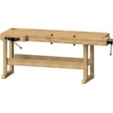 ANKE Hobelbank 800.021, Modell 166, aus Holz, 222 x 90 x 85cm