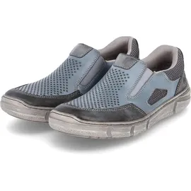 Rieker Herren Slipper Blau 45