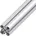 KANTOFLEX coaxis Säulen-Profil 1 m 35 5 mm Aluminium eloxiert silber
