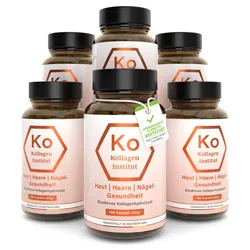 Kollagen Institut: Beauty Kapseln für Haut, Haare, Nägel 6x180 St Unisex