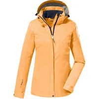 KILLTEC Damen Funktionsjacke/Outdoorjacke mit abzippbarer Kapuze Kurzgröße KOS 133