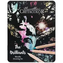 CRETACOLOR The Brilliants Buntstifte 12 St. metallic