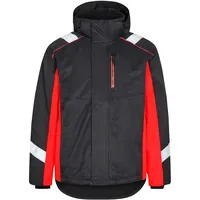 Engel Cargo Winterjacke 1871-354, Schwarz/Rot,