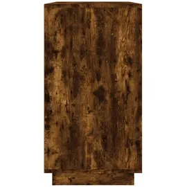 vidaXL Sideboard Räuchereiche 80x34x75 cm Holzwerkstoff