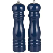ib laursen Gewürzmühle Salz-/ Pfeffermühle 2er-Set indigo