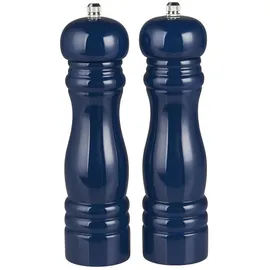 ib laursen Gewürzmühle Salz-/ Pfeffermühle 2er-Set indigo