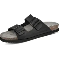 Mephisto Nerio, Herrenpantolette, Scratch 3400 (Glattleder), schwarz N1175 43 - Schwarz - 43