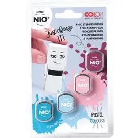 Colop Stempelkissen Little Nio Pastell Grün/Pink/Rosa 4 St.
