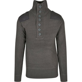 Brandit Textil Brandit Alpin Pullover, schwarz-grau, Größe 3XL