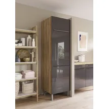 OPTIFIT Küchenzeile Lilly2 60 cm schwarz