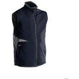 DASSY Softshell-Weste Fusion PES21 Nachtblau/Anthrazitgrau