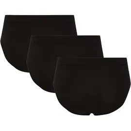 Jockey Slip Cotton + schwarz XL 3er Pack