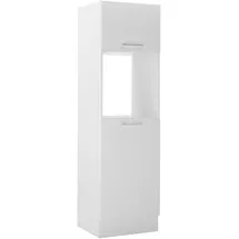 BASIC by Balculina Turin Mehrzweckschrank 60 x 211 x 57 cm Weiß