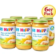 HiPP Mais mit Kartoffeln und Pute 6 x 190 g