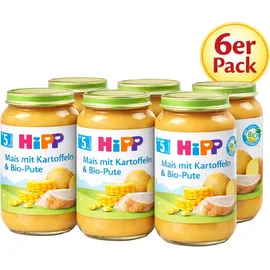 HiPP Mais mit Kartoffeln und Pute 6 x 190 g