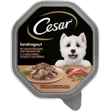 Cesar Landküche Mini Filets in Sauce mit Pute & Rind 56 x 150 g
