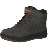 Kappa Unisex Kinder Shab Fur Sneaker, Army Black, 29 EU