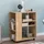 KADIMA DESIGN Regal `Brenta`: Elegantes Multifunktionsmöbel, Rollen, viel Stauraum Beige, Holz, Rechteckig, 60x75x35 cm, Arbeitszimmer, Container