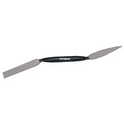 Stukkatureisen Blatt spitz/eckig 15 mm