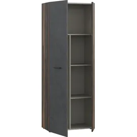 Forte NET306 Mehrzweckschrank 68,7 x 181,1 x 36,5 cm Grau