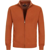 CASAMODA Strickjacke CASAMODA "CASAMODA uni" Gr. 3XL, orange Herren Strickjacken