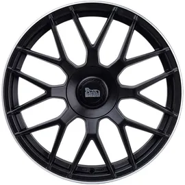 mam wheels GT1 7,5 x 17 5 x 100 ET45 Matt Black Lip Polish