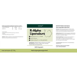 Exvital R-Alpha-Liponsäure Kapseln 300 mg 180 St.