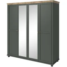 masseno Drehtürenschrank EVOLETTA 200 x 216 x 62 cm Grün