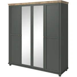 masseno Drehtürenschrank EVOLETTA 200 x 216 x 62 cm Grün