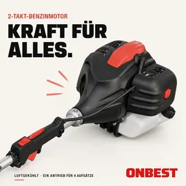 onbest MT1452 Multitool 4in1 Benzin 52cm3 1,9 PS