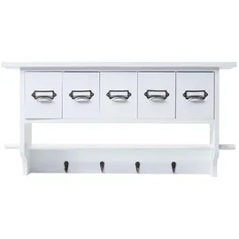 MCW Garderobe C49-G 65 x 32 x 13 cm Weiß