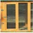 zooprinz Hühnerstall Flexi 215 x 70 x 65 cm Braun