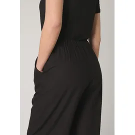 Base Level Yul Lässig Geschnitten Lang Hosen Schwarz 48
