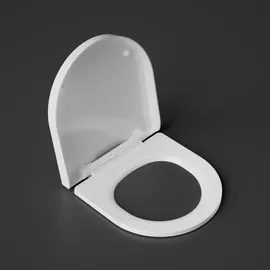 Treos 810 Wand-WC mit WC-Sitz Weiß spülrandlos