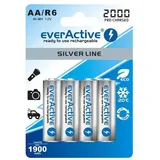 everActive Batterien und Akkus Größen Mignon Micro Baby Mono 9V A23 A27 AA AAA C