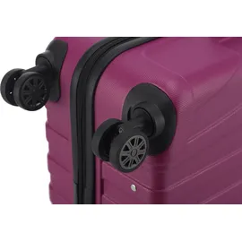 suitline Koffer-Set 3-tlg. magenta