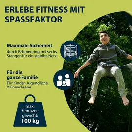 Hudora Fabulous 300V inkl. Sicherheitsnetz grün