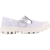 Palladium Unisex Pampa M Washed Mary Jane Flat, Milk