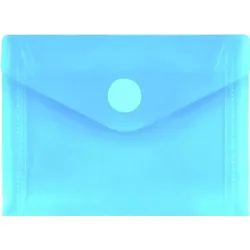 FolderSys PP-Umschlag A7quer blau transparent