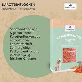 Paws & Patch Karottenflocken 900 g