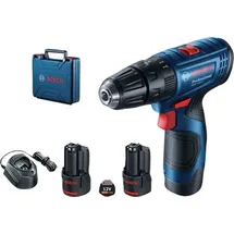 Bosch GSR 120-LI Professional inkl. 2 x 2 Ah + Koffer 06019G8000