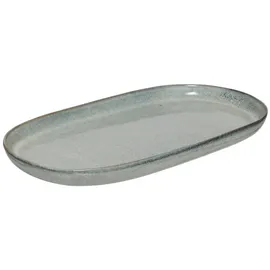 SECRET DE GOURMET Länglicher Teller 21 x 37 cm grün