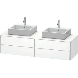 Duravit XSquare 160x54,8x40cm, 4 La, B bs, wandhängend, we m